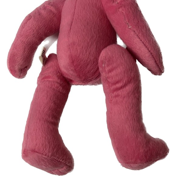 Delton Product Corp Bunny Rabbit Pink Plush Posable Stuffed Animal Easter 14” - Picture 5 of 8